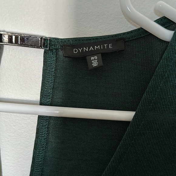 Dynamite Emerald Green Tunic with back detail - Picture 3 of 7